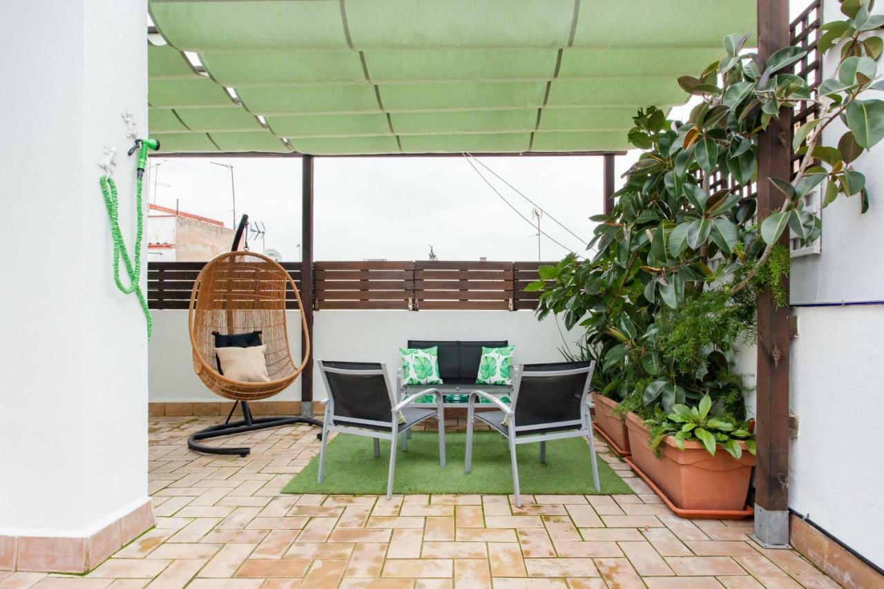 Atico Santa Marina Apartment Sevilla Bagian luar foto